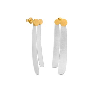 Pendientes airosa joid plata