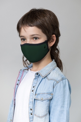 Mascarilla verde niño 