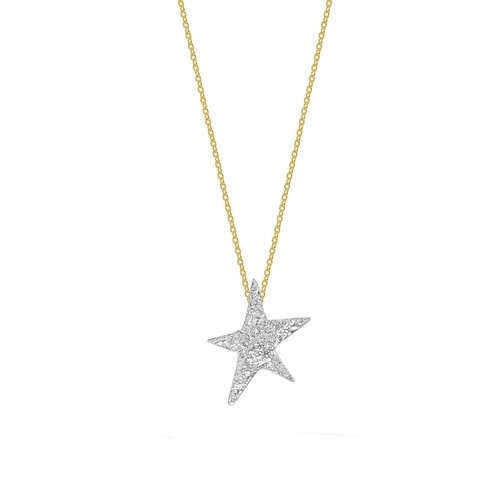 Colgante KF estrella plata 