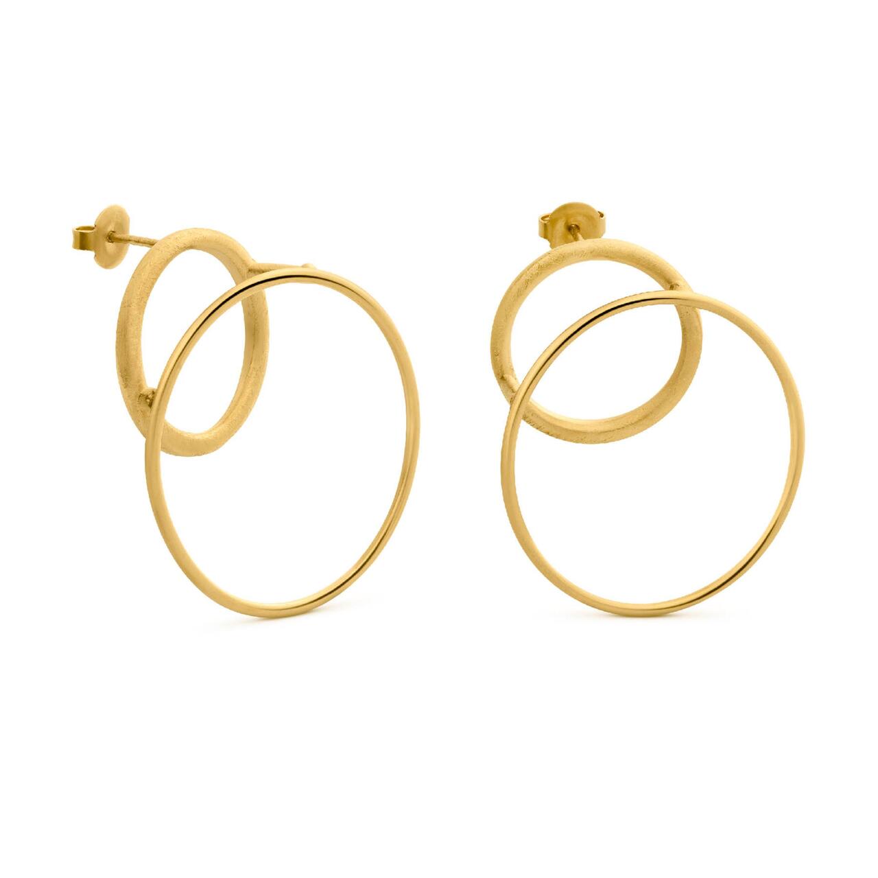 Pendientes grandes Joid dorados